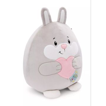 Chill-Nici: Pelúcia de coelhinho com coração - 30 cm - .Imagem