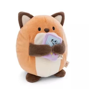 Mymochi: Geeks, a raposa com videogame - 16 cm, em caixa de presente - .Imagem