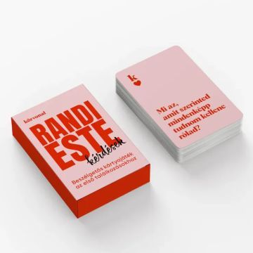 Ontmoeting - kaartspel in het Hongaars - .afbeelding