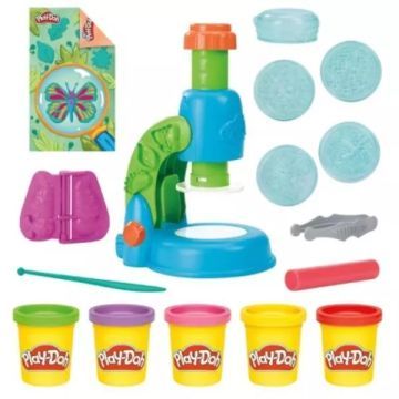 Play-Doh: Σετ Παιχνιδιού Θαυματουργό Μικροσκόπιο - .εικόνα
