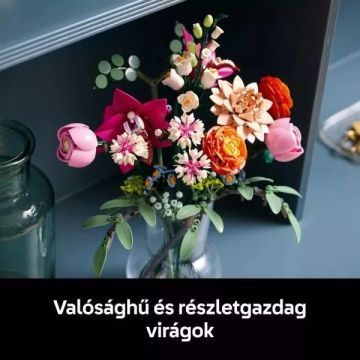 LEGO® Botanicals Rózsaszín virágcsokor 10342 CSOMAGOLÁSSÉRÜLT - . kép