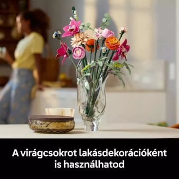 LEGO® Botanicals Rózsaszín virágcsokor 10342 CSOMAGOLÁSSÉRÜLT - . kép