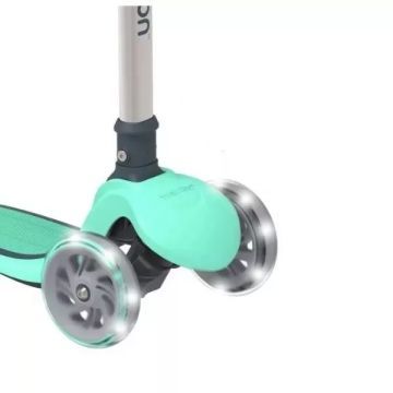 Yvolution: Glider Air összecsukható, világító, háromkerekű roller - Zöld CSOMAGOLÁSSÉRÜLT - . kép