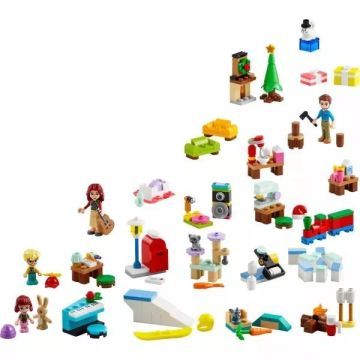 LEGO® Friends Adventi naptár 2024 42637 CSOMAGOLÁSSÉRÜLT - . kép