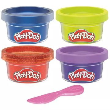 Play-Doh: Kit Mini Colorido - 4 unidades, diversas opções - .Imagem