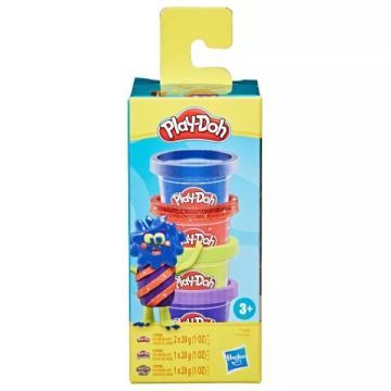 Play-Doh: Kit Mini Colorido - 4 unidades, diversas opções - .Imagem