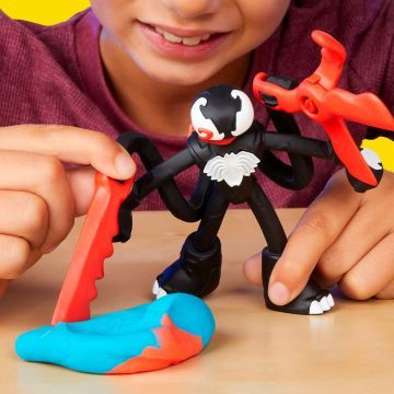 Play-Doh: Kit de massinha Homem-Aranha vs Venom - .Imagem