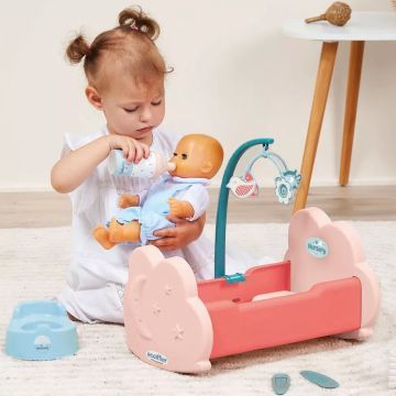 Écoiffier: Ledikant met accessoires - .afbeelding