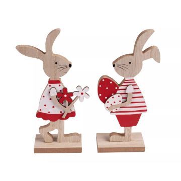 Hasen-Deko, 18 cm - verschiedene - . bild aus
