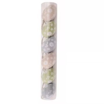 Dekortojás szett színes természeti mintákkal, 6 cm - 6 db-os - . kép