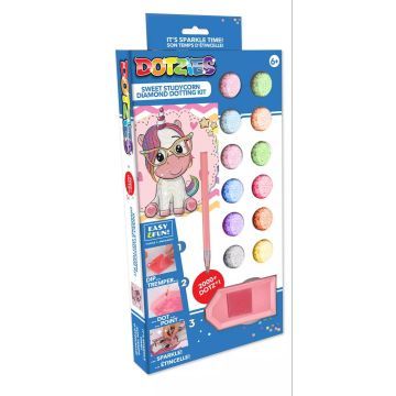 Diamond Dotz Dotzies: Sweet Studycorn beeldcreatieset - .afbeelding