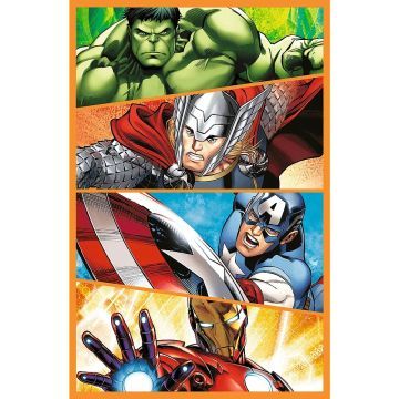 Trefl: Avengers - rompecabezas de 3 x 80 piezas - .imagen