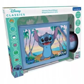 Lexibook: Образователен лаптоп Stitch - на унгарски и английски език - . изображение
