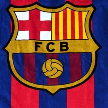 FC Barcelona: prosop pentru bebeluși - 60 x 120 cm - .foto
