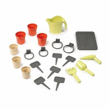 Smoby Life: Speelhuis voor in de tuin met bloementuin - .afbeelding