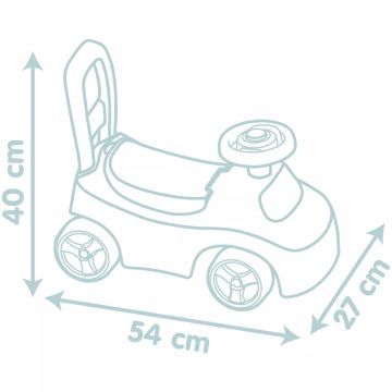 Smoby: Auto Ride-On jeździk dla dzieci - .zdjęcie 