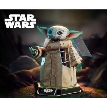 Star Wars: 4D puzzle, 103 darabos - Grogu - . kép