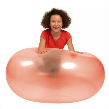 Super Wubble Úžasná bublinová lopta – 75 cm, červená - .Obrázok