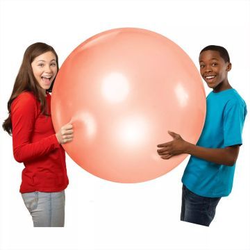 Super Wubble Úžasná bublinová lopta – 75 cm, červená - .Obrázok