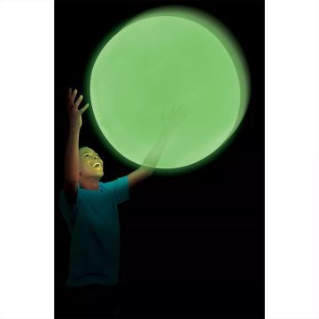 Super Wubble Csodálatos bubi labda, sötétben világító - 75 cm, zöld - . kép