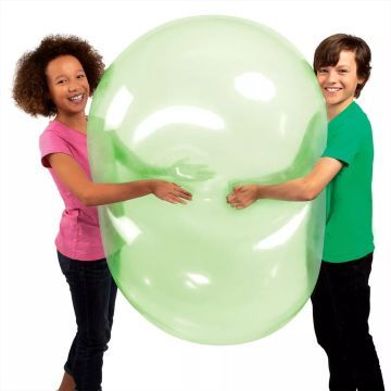Super Wubble Csodálatos bubi labda - 75 cm, zöld - . kép