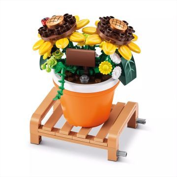 Zuru: Max építőjáték, Cserepes növény, 1. széria - többféle - . kép