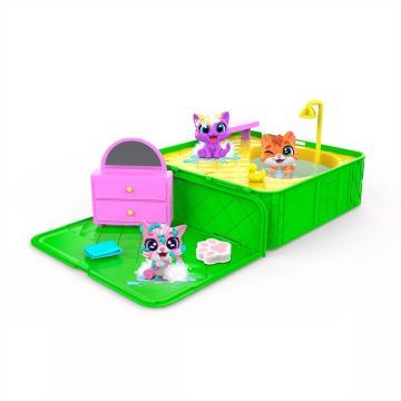 Washy Kitties: Pancsoló cicusok jacuzzival játékszett - . kép