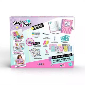 Style 4 Ever: Σετ scrapbooking μυστικού ημερολογίου - .εικόνα