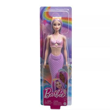 Barbie: Mesebeli sellő baba - lila - . kép