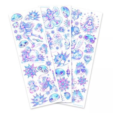 Nebulous Stars: Tetováló matrica szett - Iceana & Blizzia - . kép