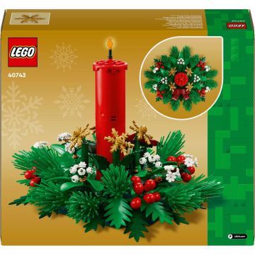 LEGO® Iconische Kersttafeldecoratie 40743 - .afbeelding