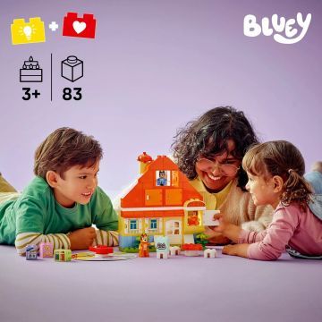 LEGO® DUPLO® Bluey: Casa da Família Bluey com Jogo de Memória 10459 - .Imagem