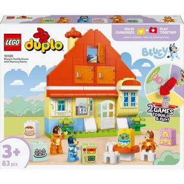 LEGO® DUPLO® Bluey: Casa da Família Bluey com Jogo de Memória 10459 - .Imagem