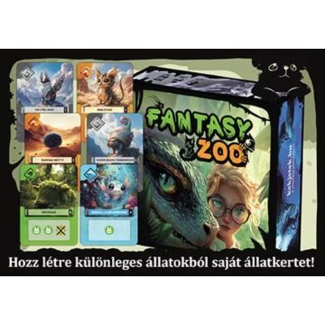 Fantasy Zoo - juego de cartas - idioma húngaro - .imagen