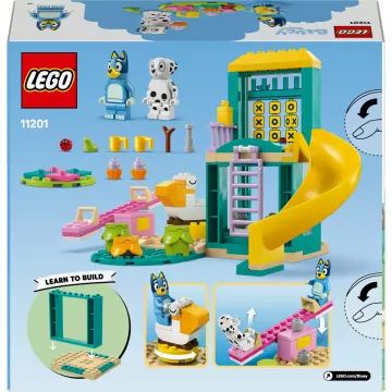 LEGO® Bluey Wesołe przygody Bluey i Chloe na placu zabaw 11201 - .zdjęcie 
