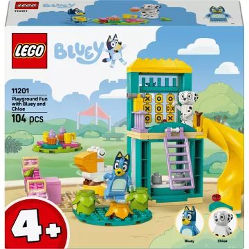 LEGO® Bluey Bluey és Kloé vidám kalandjai a játszótéren 11201 - . kép