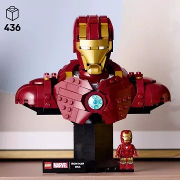 Buste LEGO® Marvel Iron Man MK4 76327 - .image