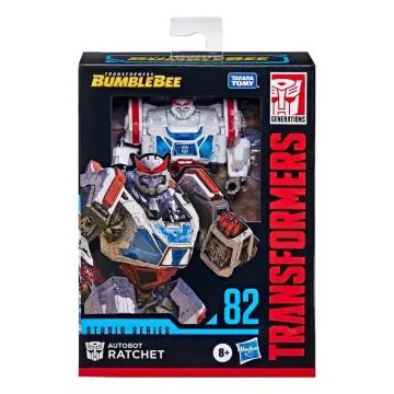 Transformers: Bumblebee Studio Series Deluxe Class 2022 Autobot Ratchet akciófigura - 11 cm CSOMAGOLÁSSÉRÜLT - . kép