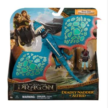 Cum să-ți antrenezi dragonul: Set de joc dragon și viking - diverse modele - .foto