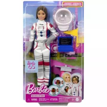 Barbie: 65. évfordulós karrier játékszett - Űrhajós CSOMAGOLÁSSÉRÜLT - . kép