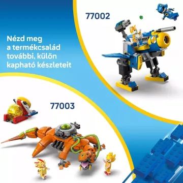 LEGO® Sonic The Hedgehog Sonic csatája a tábortűznél 77001 CSOMAGOLÁSSÉRÜLT - . kép