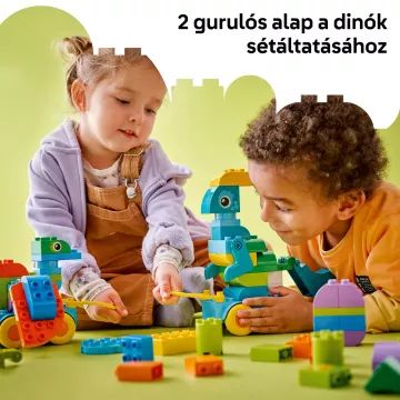 LEGO® DUPLO® 3 em 1 dinossauros rolantes 10451 - .Imagem