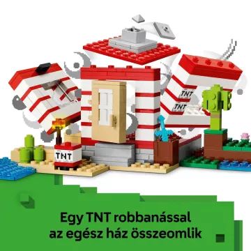 LEGO® Minecraft® Casa da Selva com TNT 21275 - .Imagem