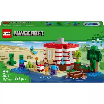 LEGO® Minecraft® Casa da Selva com TNT 21275 - .Imagem
