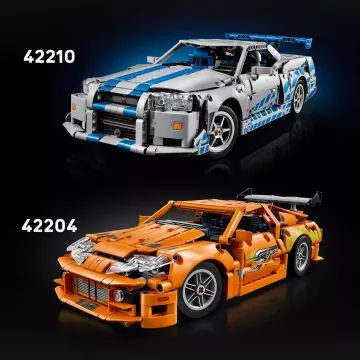 LEGO® Technic 2 Fast 2 Furious Nissan Skyline GT-R (R34) carro 42210 - .Imagem