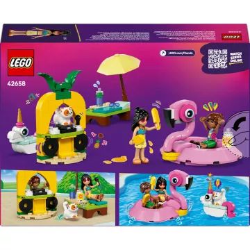 LEGO® Friends Impreza basenowa z flamingiem i jednorożcem 42658 - .zdjęcie 