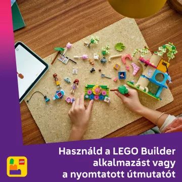 LEGO® Friends Narodeninový mačací večierok a domček na strome pre mačky 42666 - .Obrázok