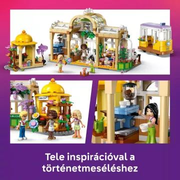 LEGO® Friends Kawiarnia Botaniczna i Sklep z Kwiatami 42671 - .zdjęcie 