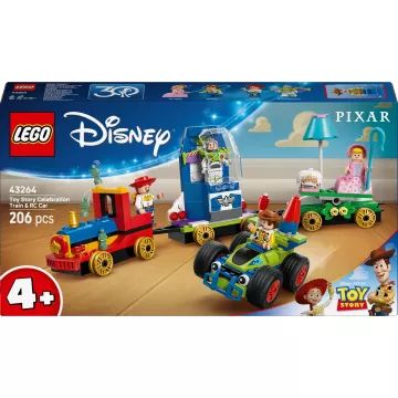 LEGO® Disney Toy Story tren de sărbători și mașină de curse RC 43264 - .foto