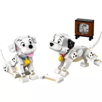 LEGO® Disney 101 Dálmatas: Kuksi e Pelyhes Filhotes de Dálmata 43271 - .Imagem